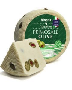Cheese Primosale Con Olive Biopek